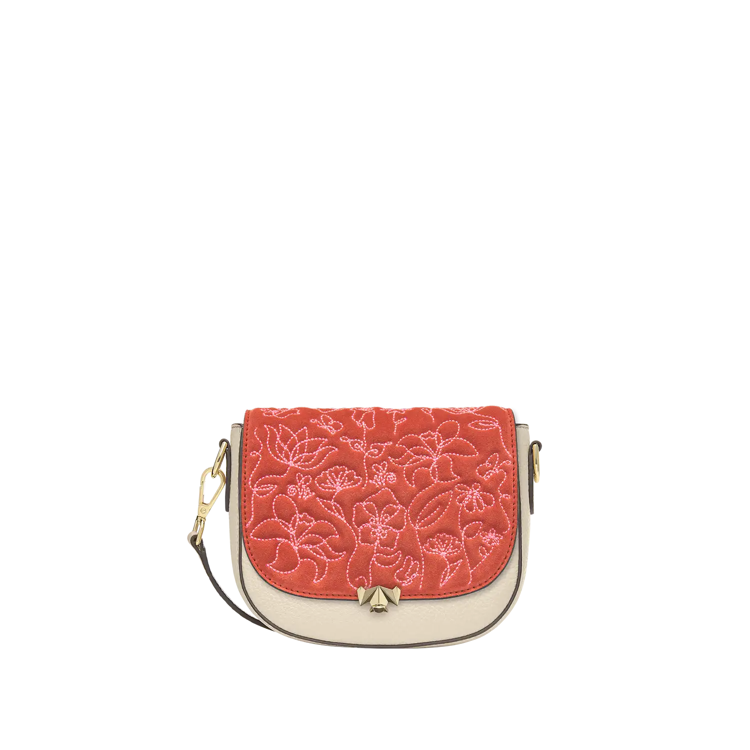 Wechselklappe - Mini Garden of Love - rot-pink