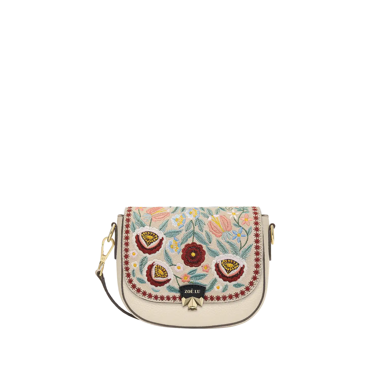 Wechselklappe - Mini Innocent Bloom - creme
