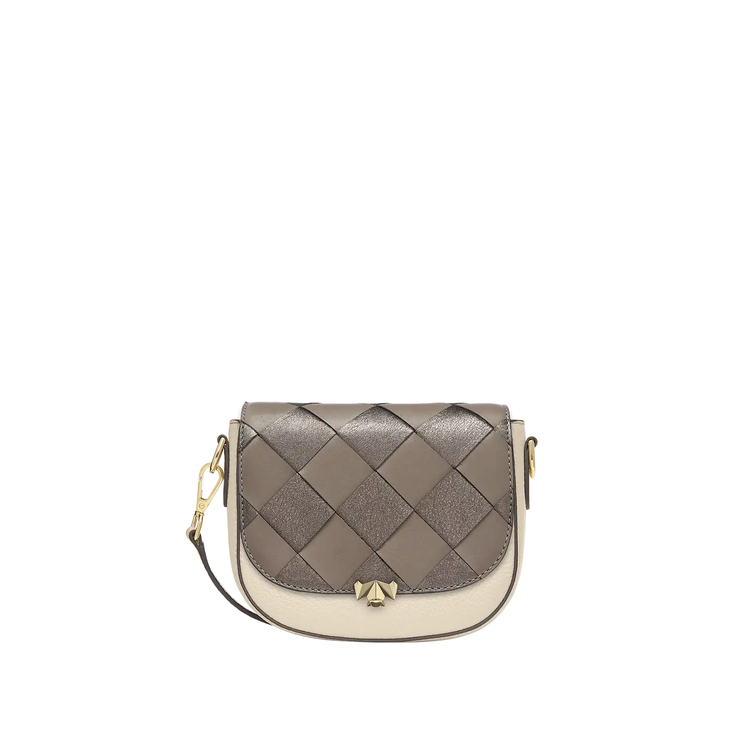 Wechselklappe - Mini La Segreta - taupe-bronze