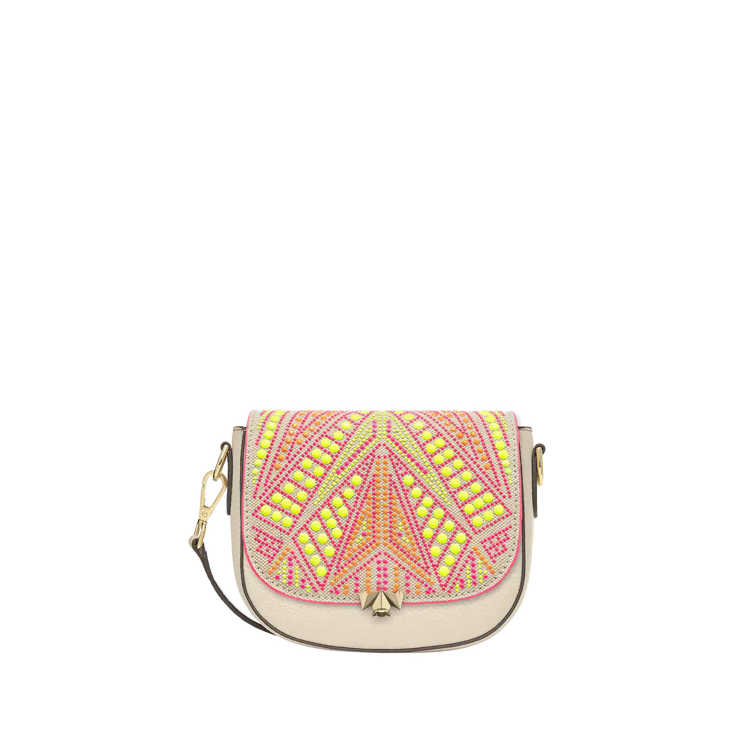 Wechselklappe - Mini Neon Vibes - beige
