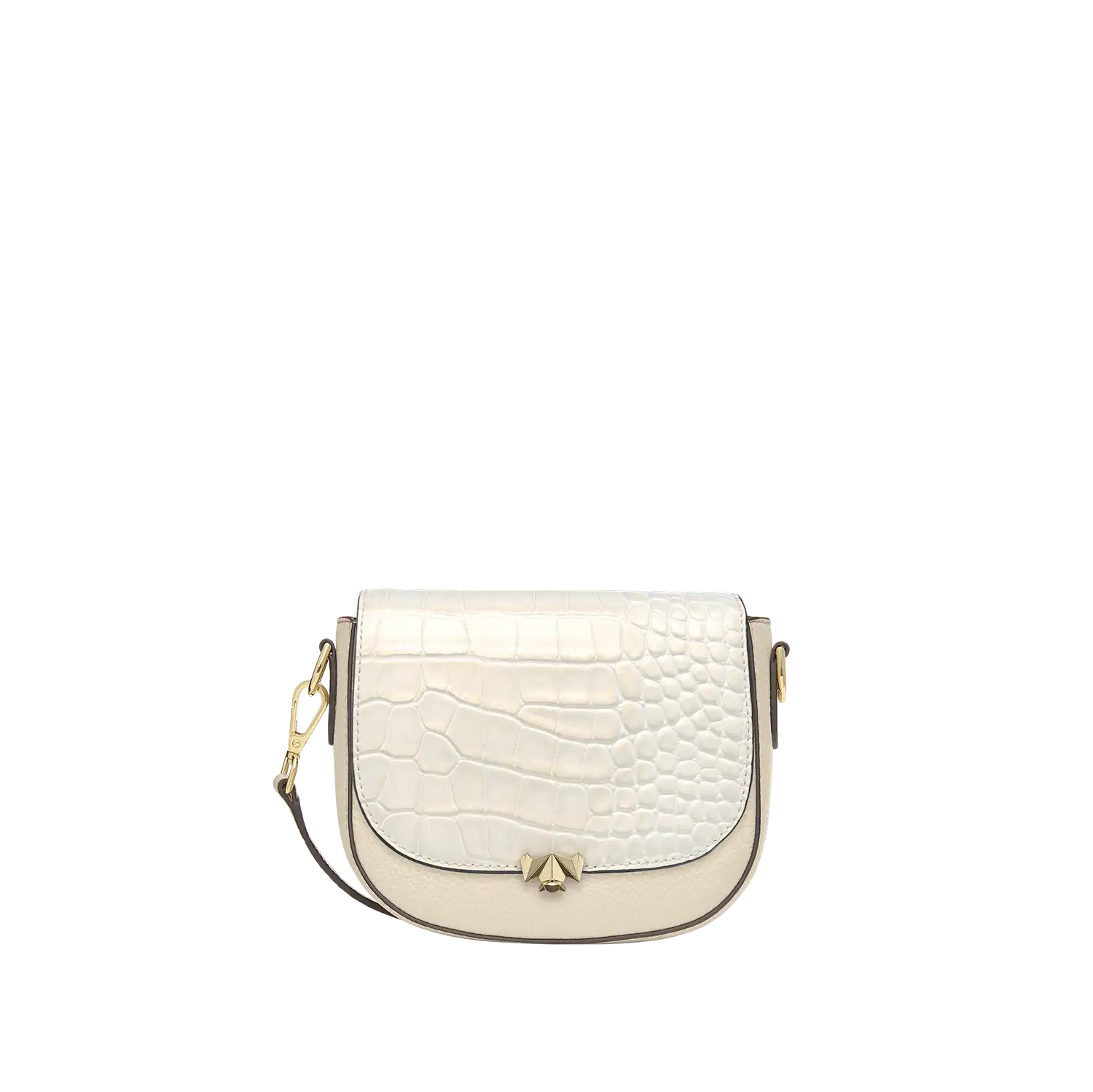 Wechselklappe - Mini Shy Princess - perlmutt-croco