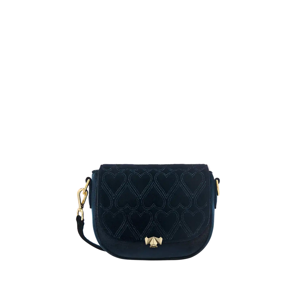 Wechselklappe - Mini Amour de Velours - dunkelblau