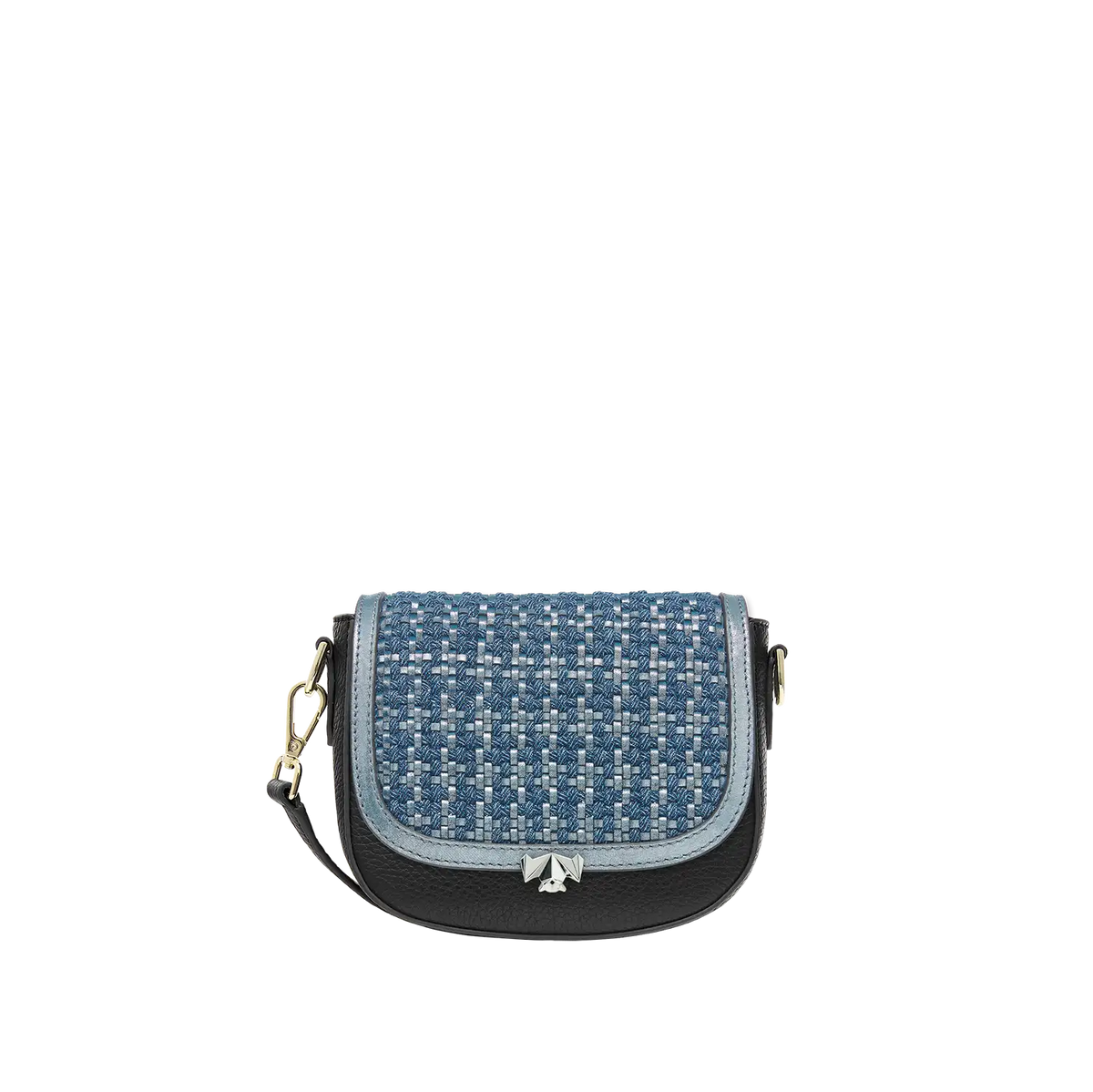 SC Wechselklappe - Mini Blue Bling - blau-metallic