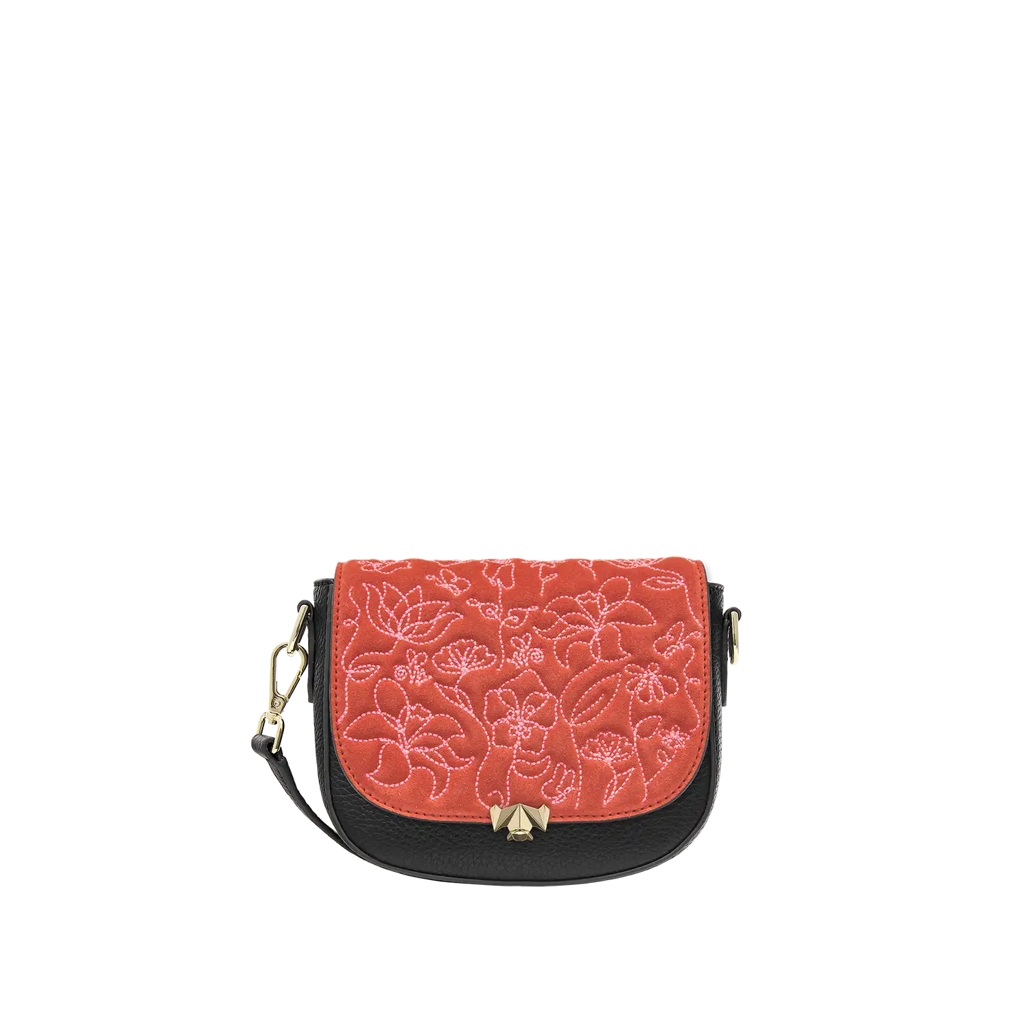 Wechselklappe - Mini Garden of Love - rot-pink