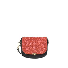 Wechselklappe - Mini Garden of Love - rot-pink