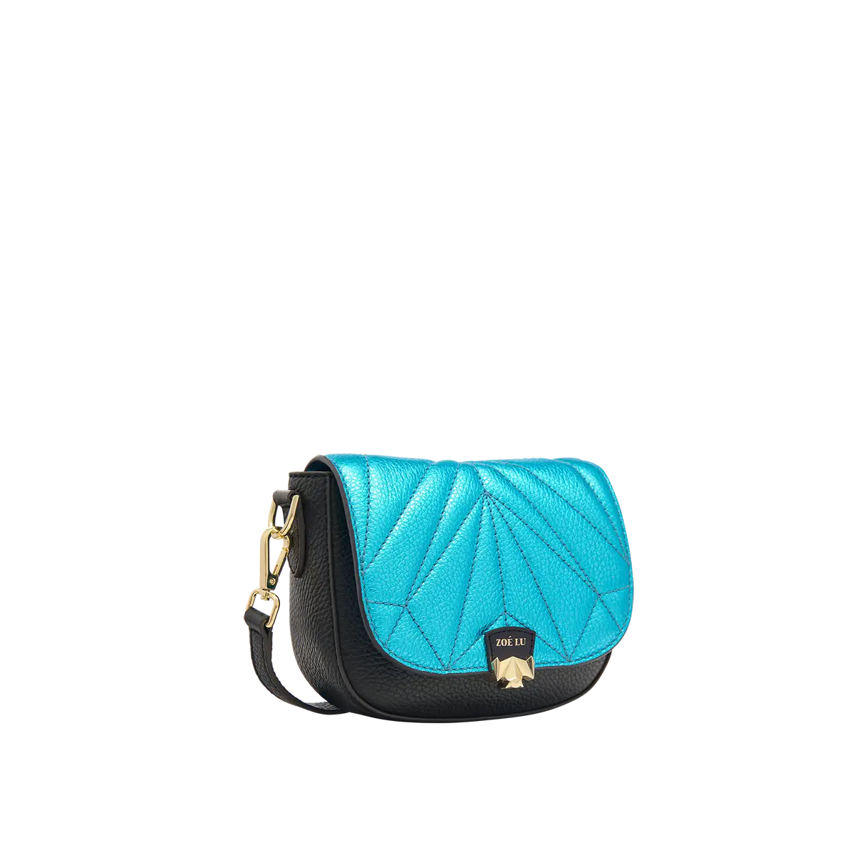 Wechselklappe - Mini Kinda Curacao - türkis-metallic