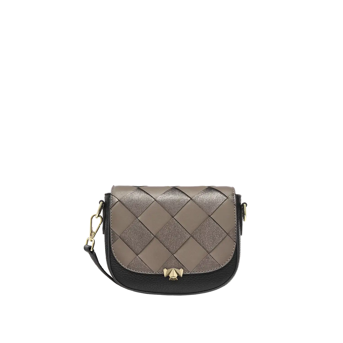 Wechselklappe - Mini La Segreta - taupe-bronze