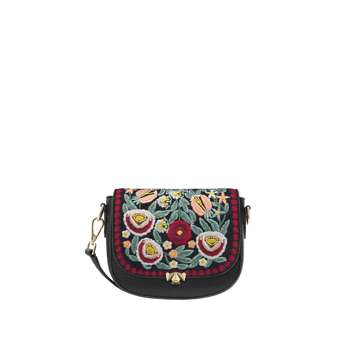 Wechselklappe - Mini So Romantic - schwarz-bunt