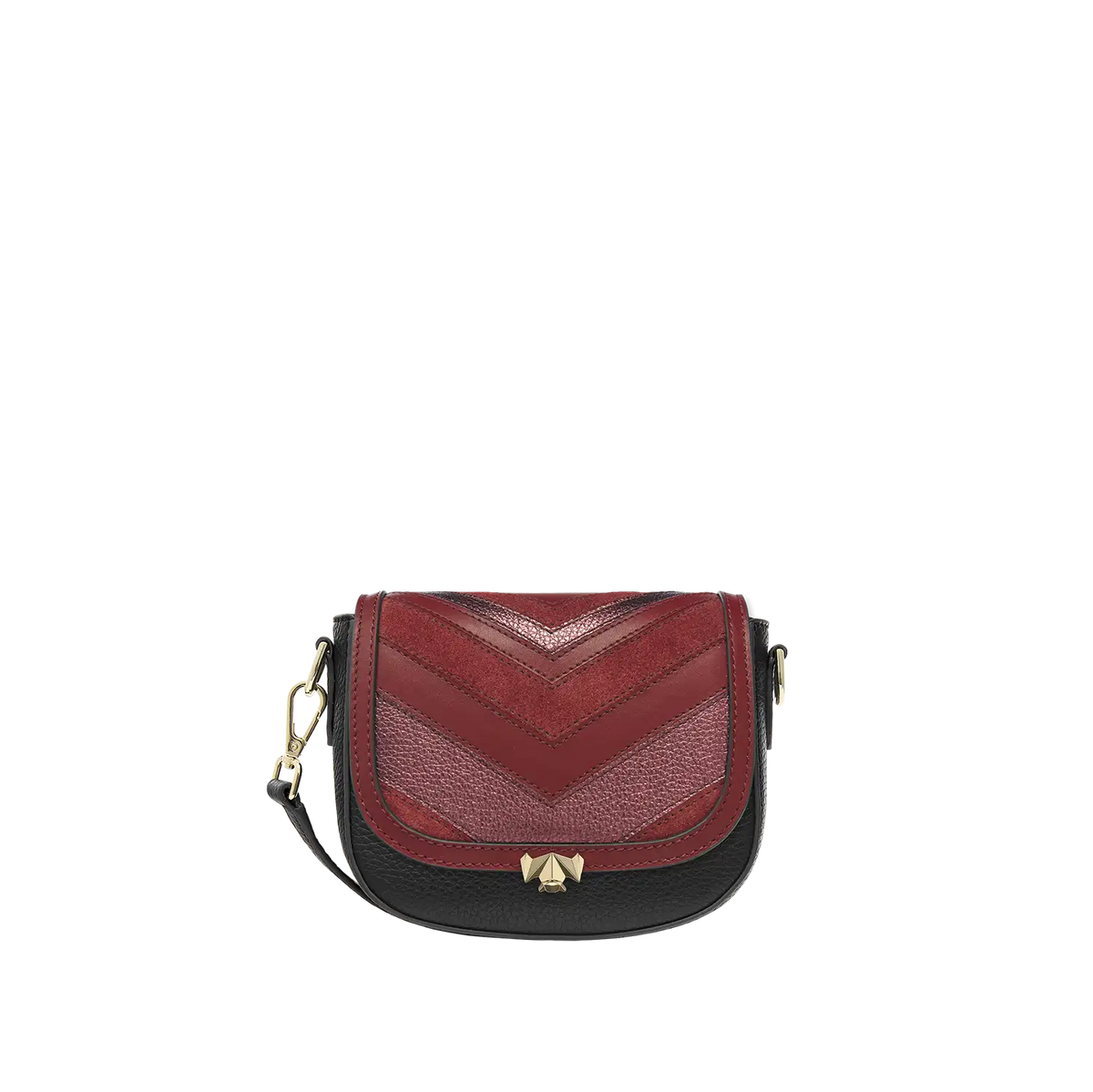 Wechselklappe - Mini Vino Vibes - weinrot-mix