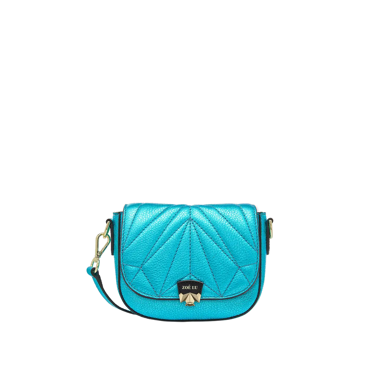 Wechselklappe - Mini Kinda Curacao - türkis-metallic