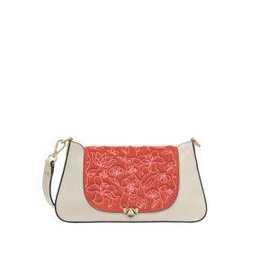 Wechselklappe - Mini Garden of Love - rot-pink