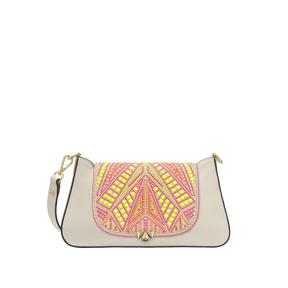Wechselklappe - Mini Neon Vibes - beige