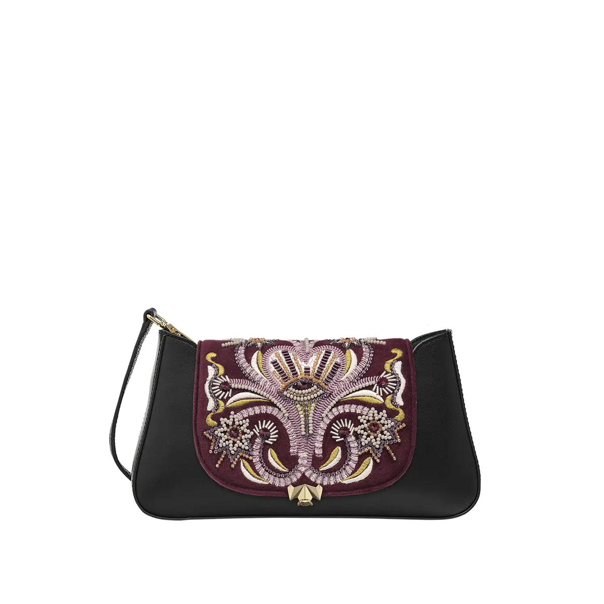 Wechselklappe - Mini La Mystérieuse - weinrot