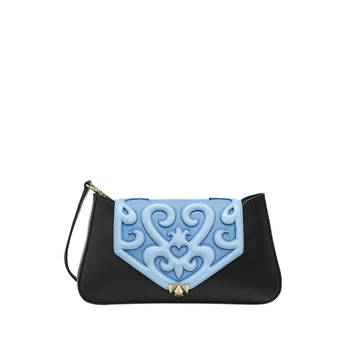 Wechselklappe - Mini Love Story - hellblau