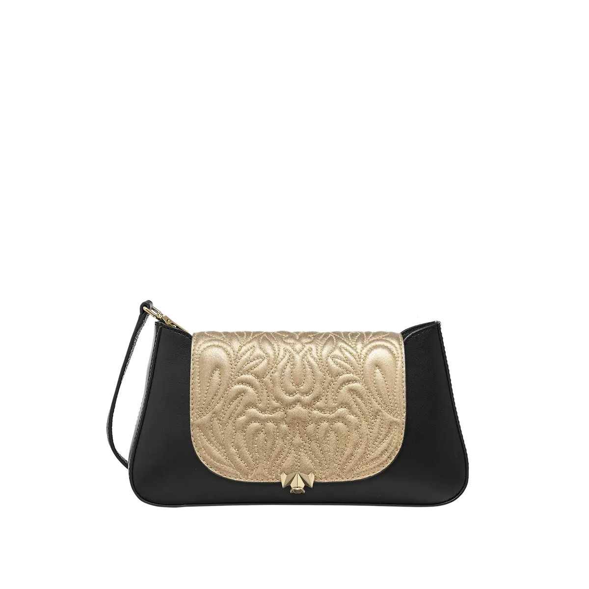 Wechselklappe - Mini Majestic Bloom - gold