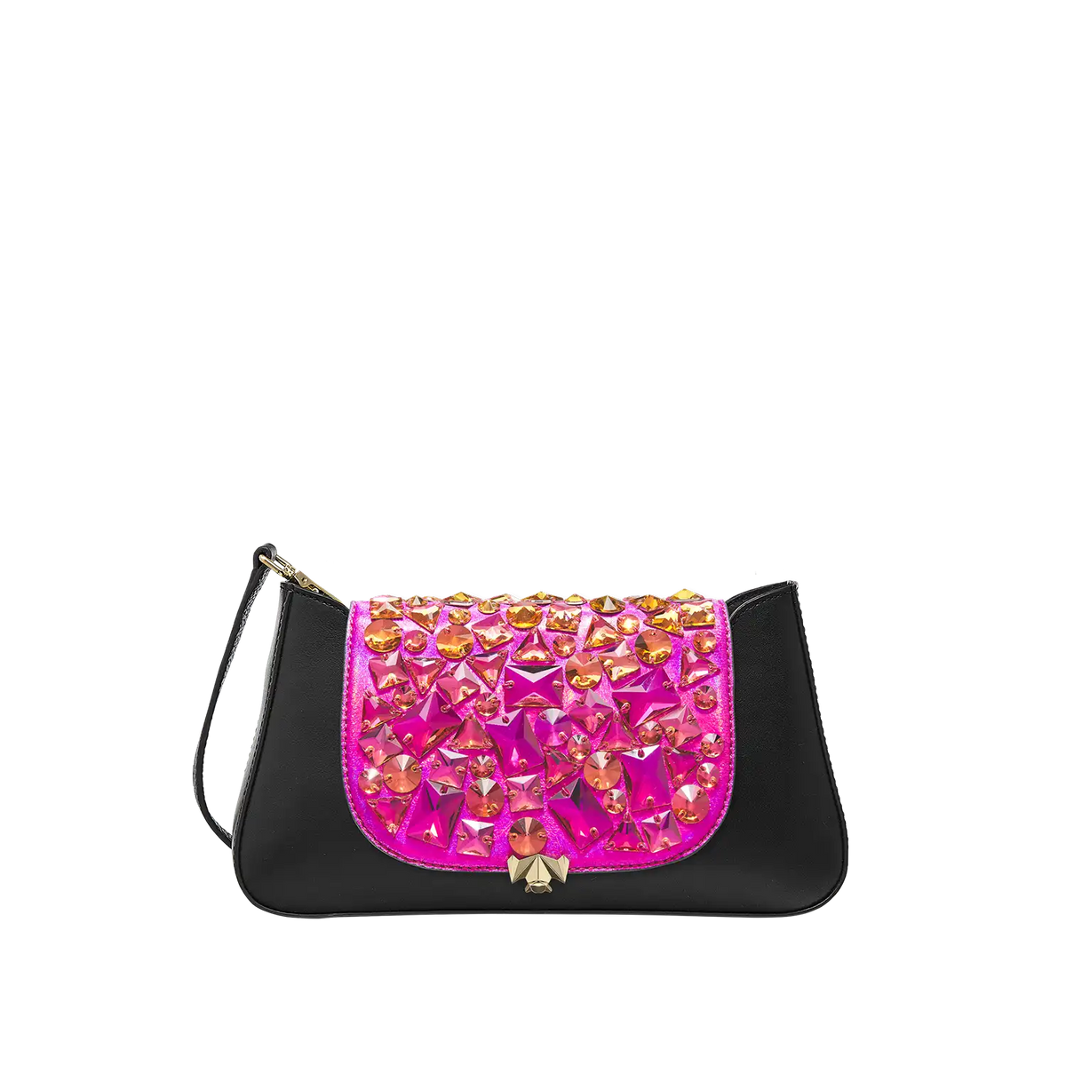 Wechselklappe - Mini Sizzling Pink - pink-metallic