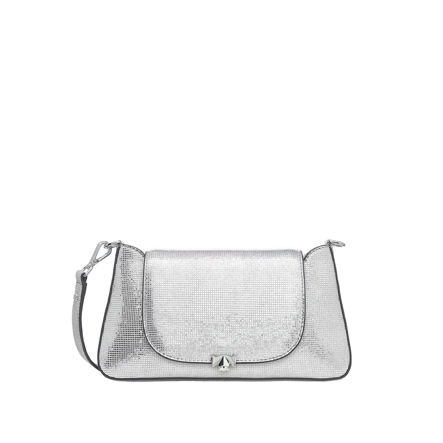 Taschenset Pochette silber - La Mini D.I.S.C.O