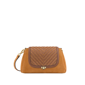 Taschenkoerper Mini Triple - cognac