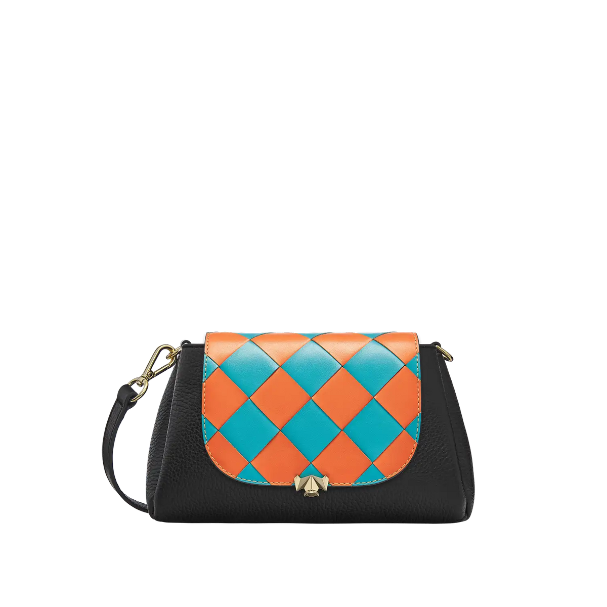 Wechselklappe - Mini La Giocosa - türkis-orange