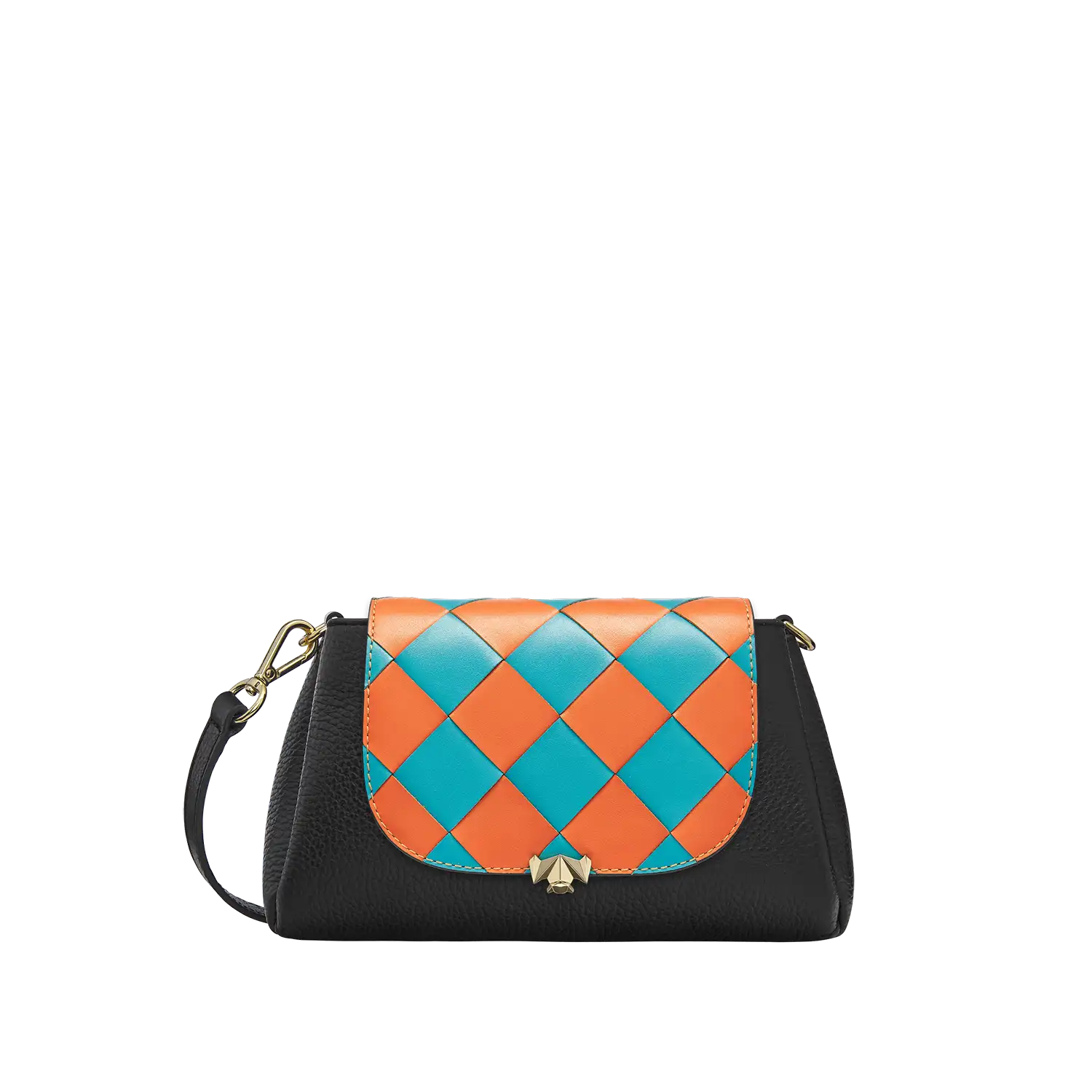 Wechselklappe - Mini La Giocosa - türkis-orange