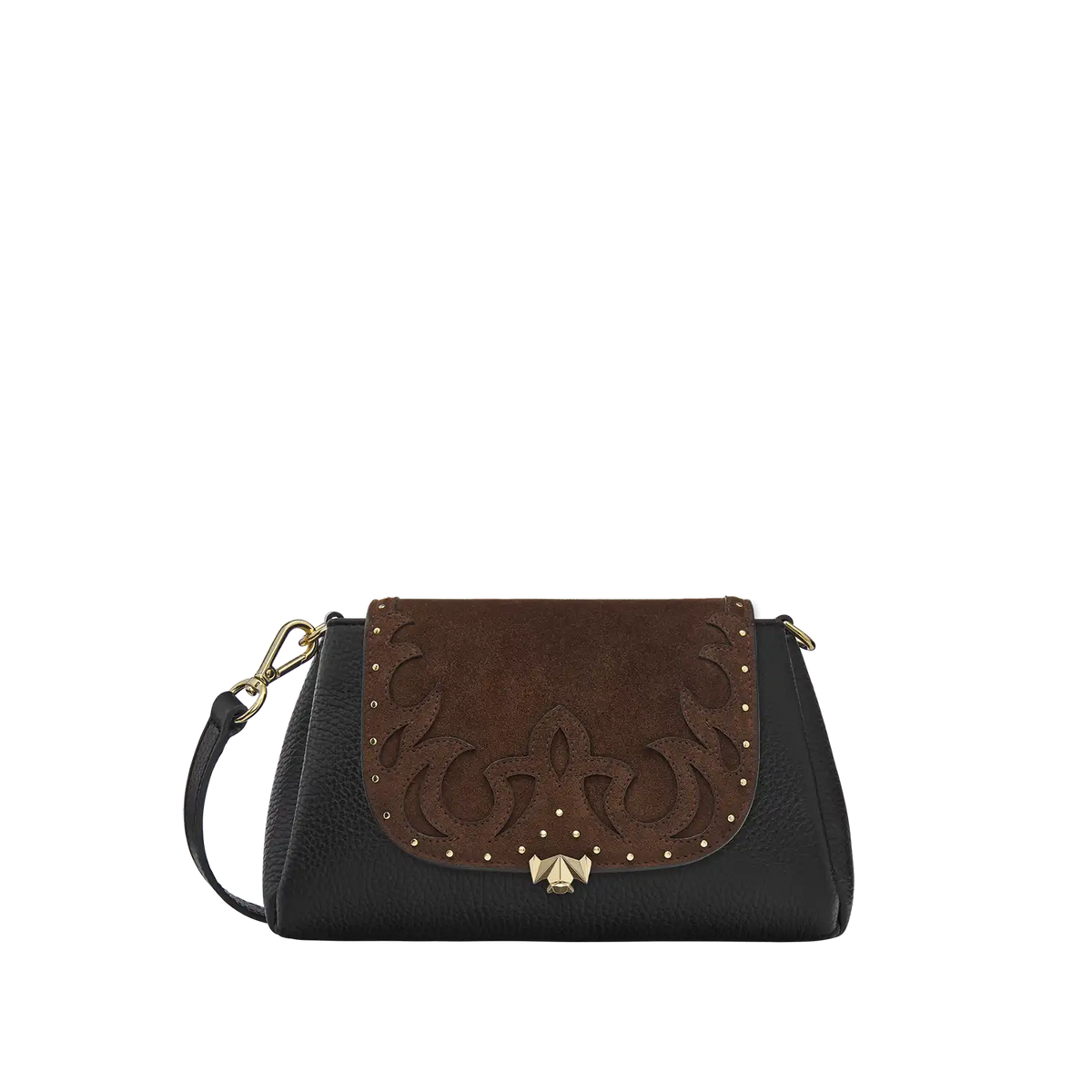 Wechselklappe - Mini Yee-Haw - braun