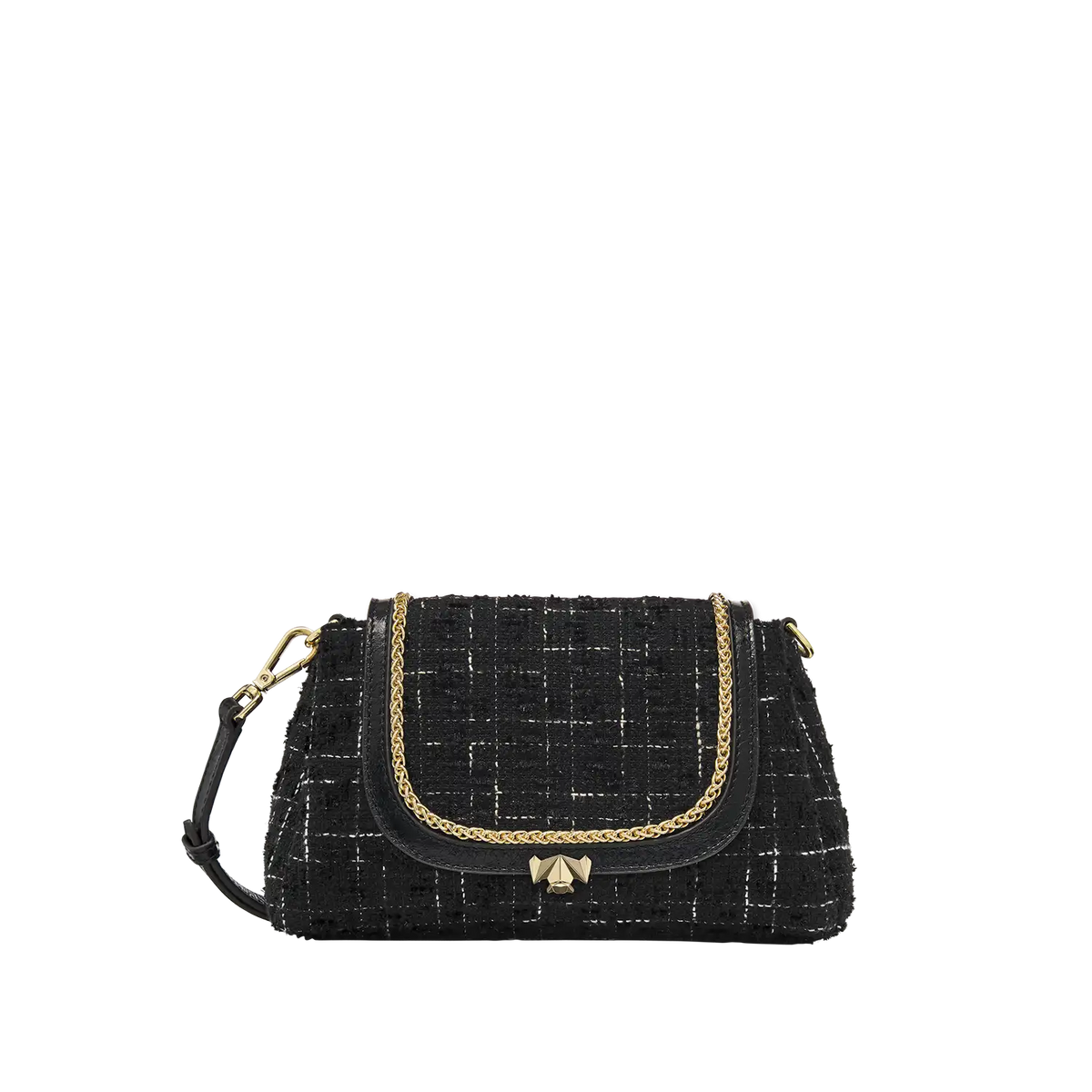 Taschenkoerper Mini Triple - Bouclé schwarz