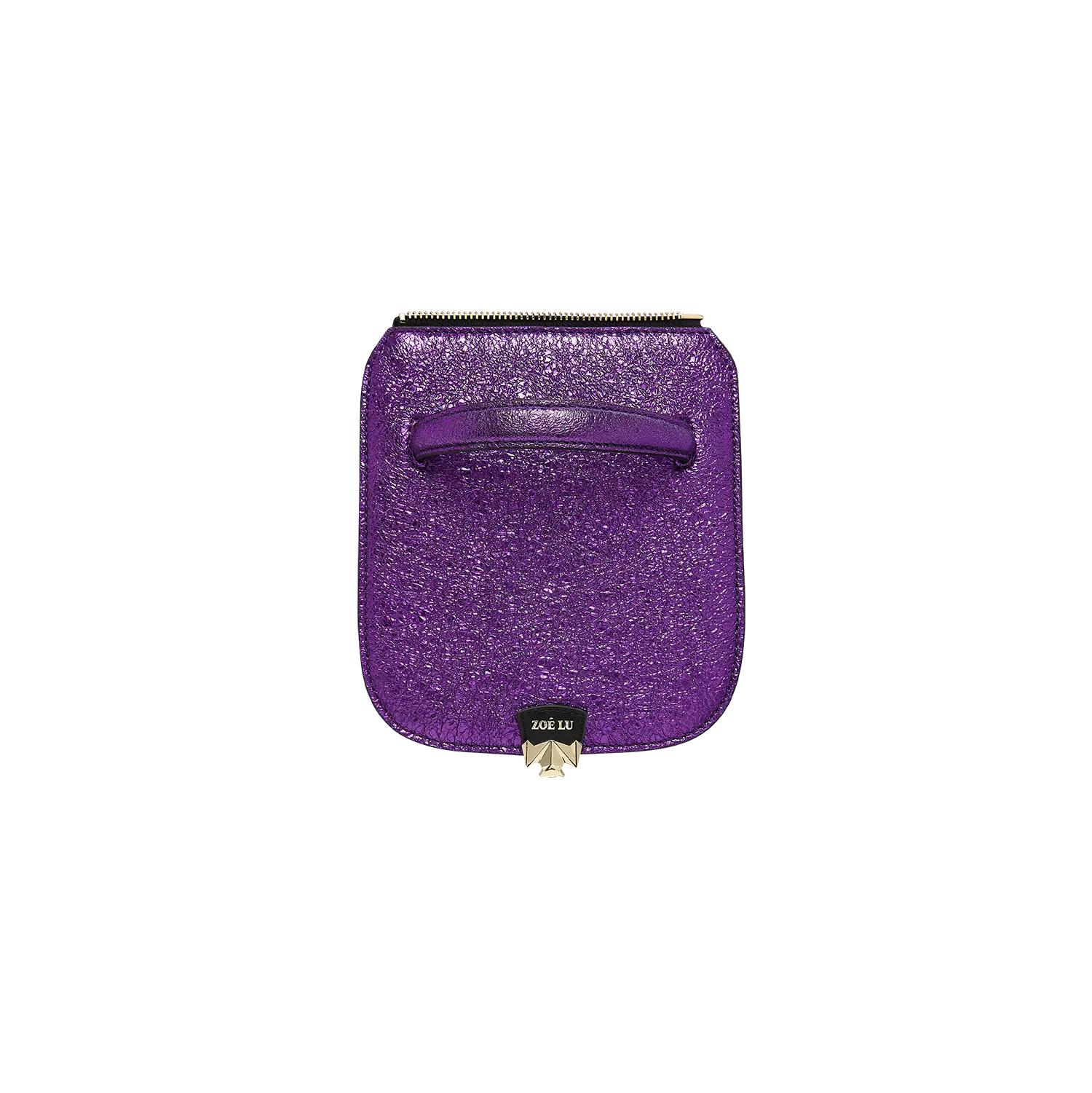 Wechselklappe - Mini Berry Glam - lila-metallic