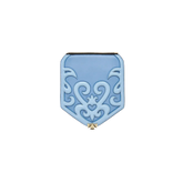 Wechselklappe - Mini Love Story - hellblau