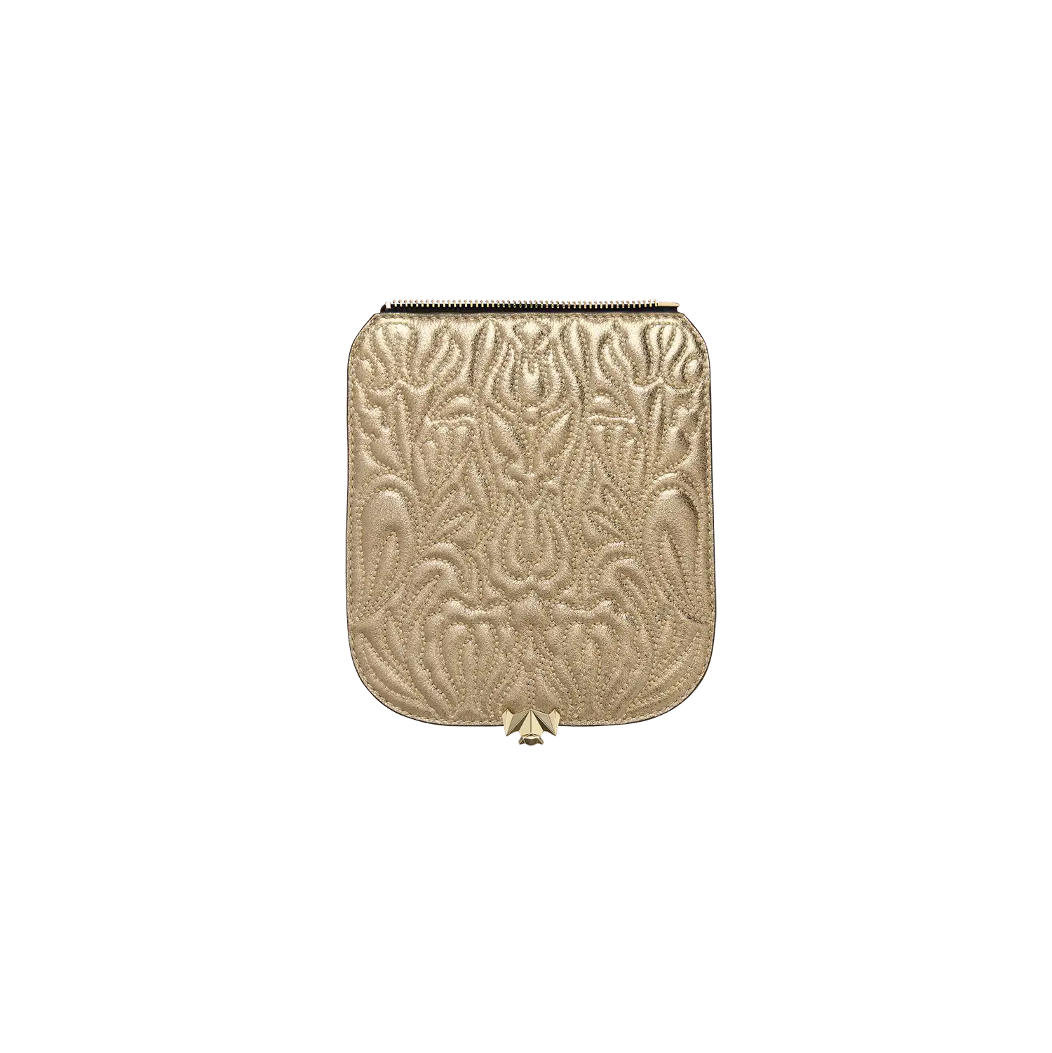 Wechselklappe - Mini Majestic Bloom - gold