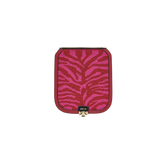 Wechselklappe - Mini Zebra Paradise - rot-pink