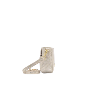 Taschenkoerper Mini Me- beige-glitzer