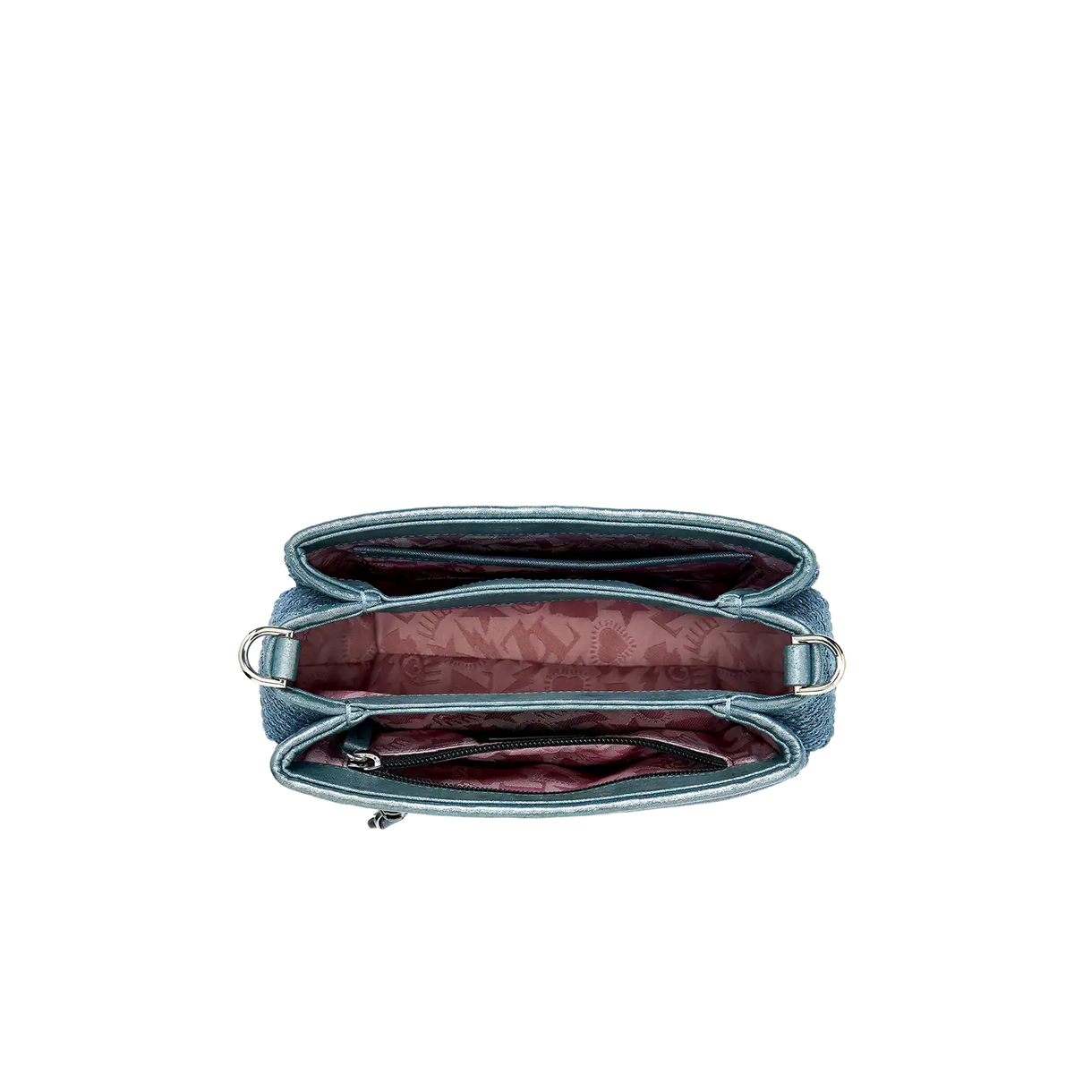 SC Taschenkoerper Mini Triple - blau-metallic