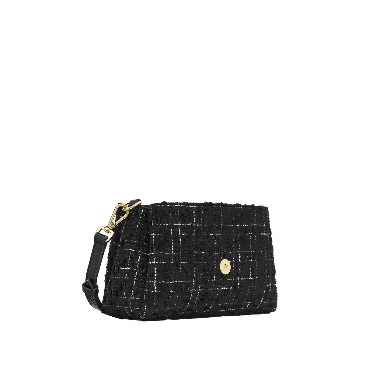 Taschenkoerper Mini Triple - Bouclé schwarz