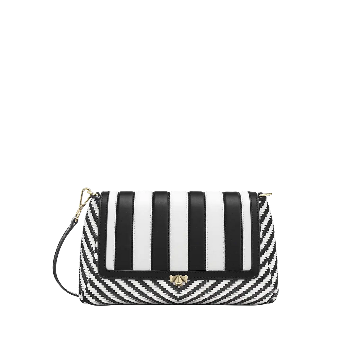 Wechselklappe - Piano Pulse - schwarz-weiß