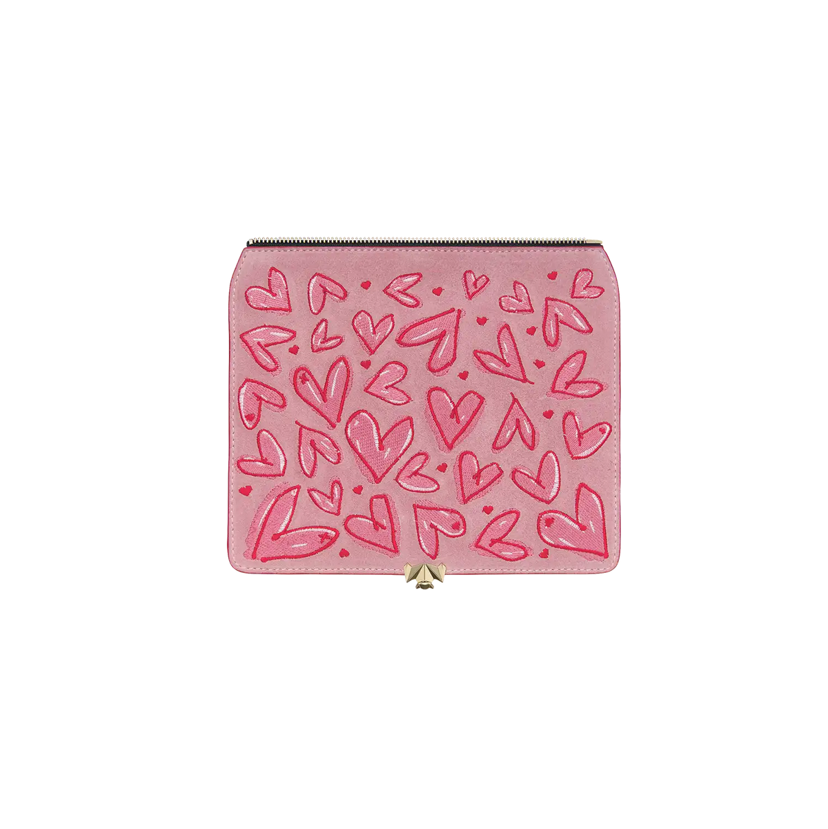 Wechselklappe - Blushing Hearts - rosa