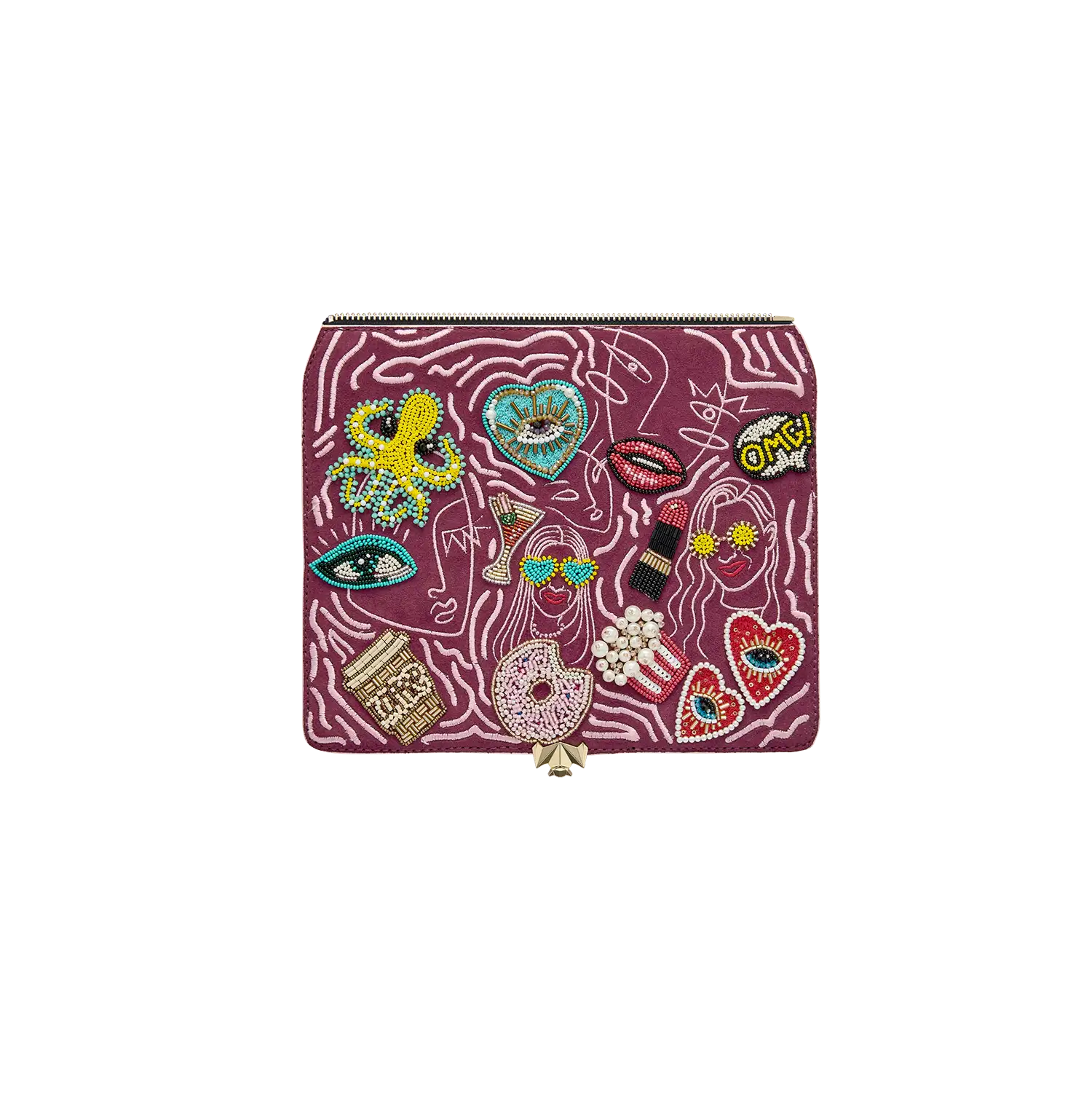 Wechselklappe - Happy Birthday 2025 - bunt