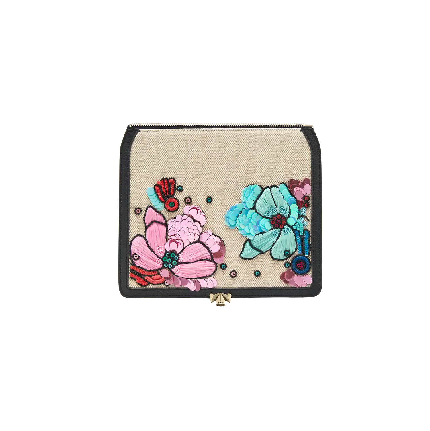 Wechselklappe - Belle Fleur - creme-bunt