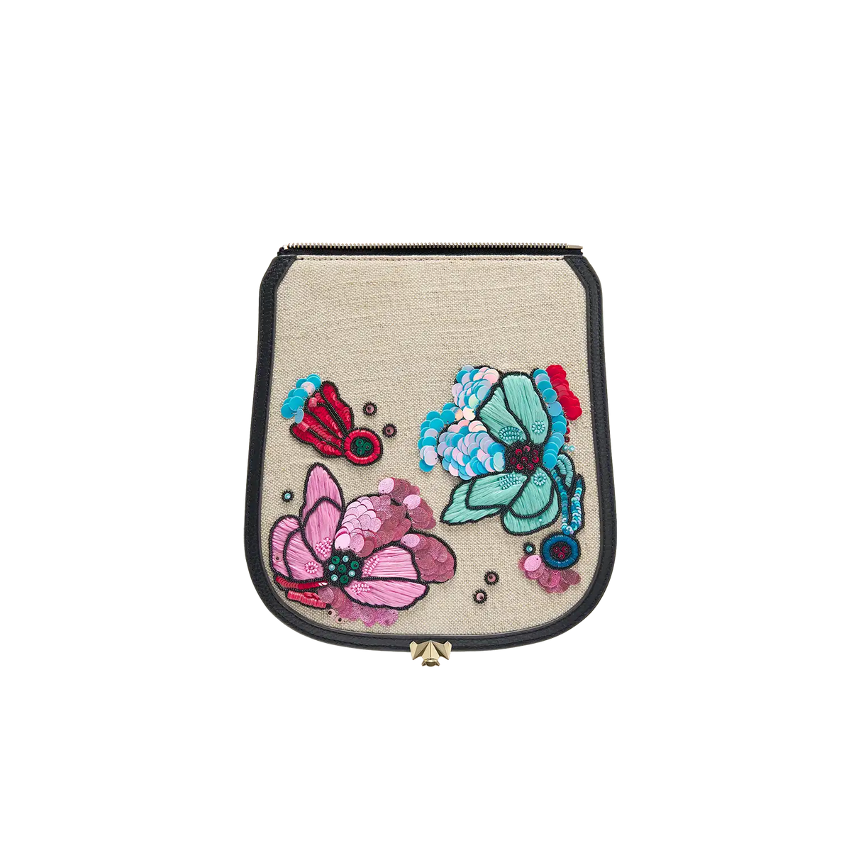 Wechselklappe - Madame Fleury - creme-bunt