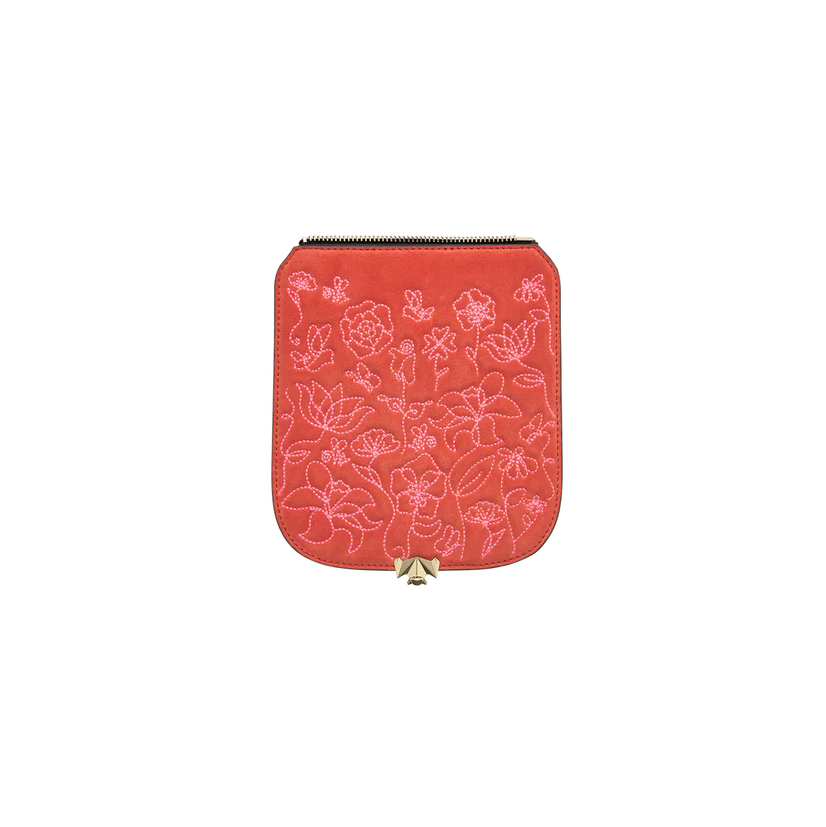 Wechselklappe - Mini Garden of Love - rot-pink