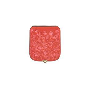 Wechselklappe - Mini Garden of Love - rot-pink