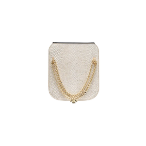 Wechselklappe - Wedding Bliss - beige-glitzer