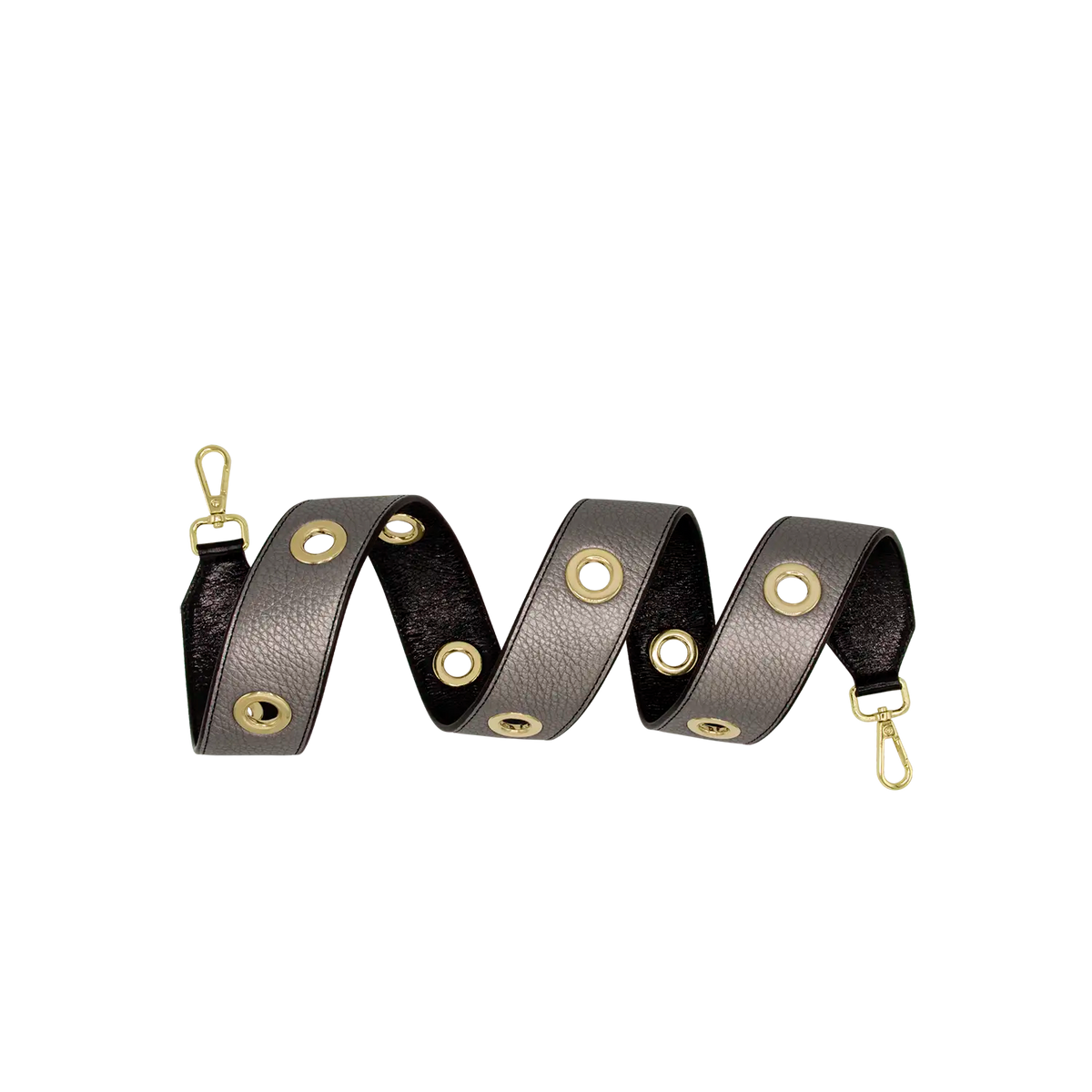 Schulterriemen - Take a Long Turn - schwarz-silber