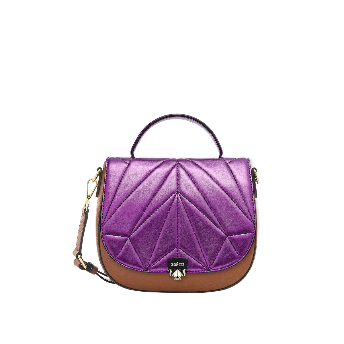 Wechselklappe - Kinda Hypnotised - lila-metallic