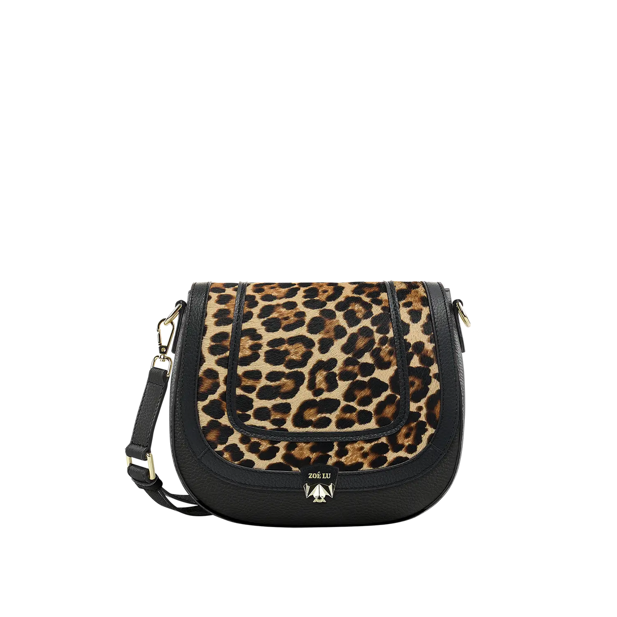 Wechselklappe - Roar Love - schwarz-braun