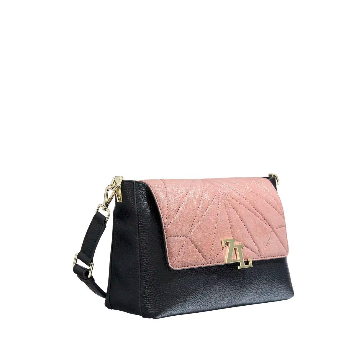 Wechselklappe - Iconic Peachy - rosa-glitzer