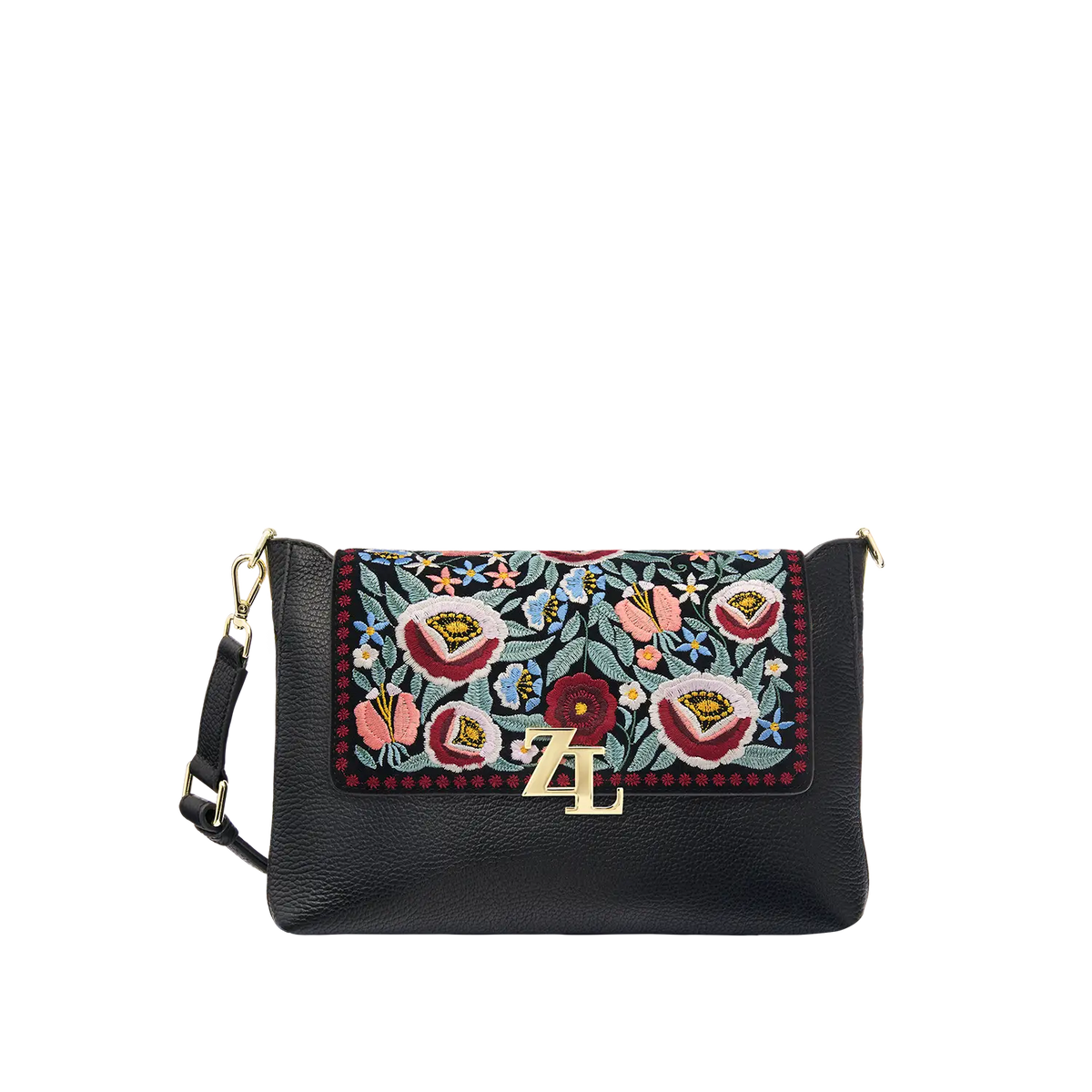 Wechselklappe - Romance Issue- schwarz-bunt