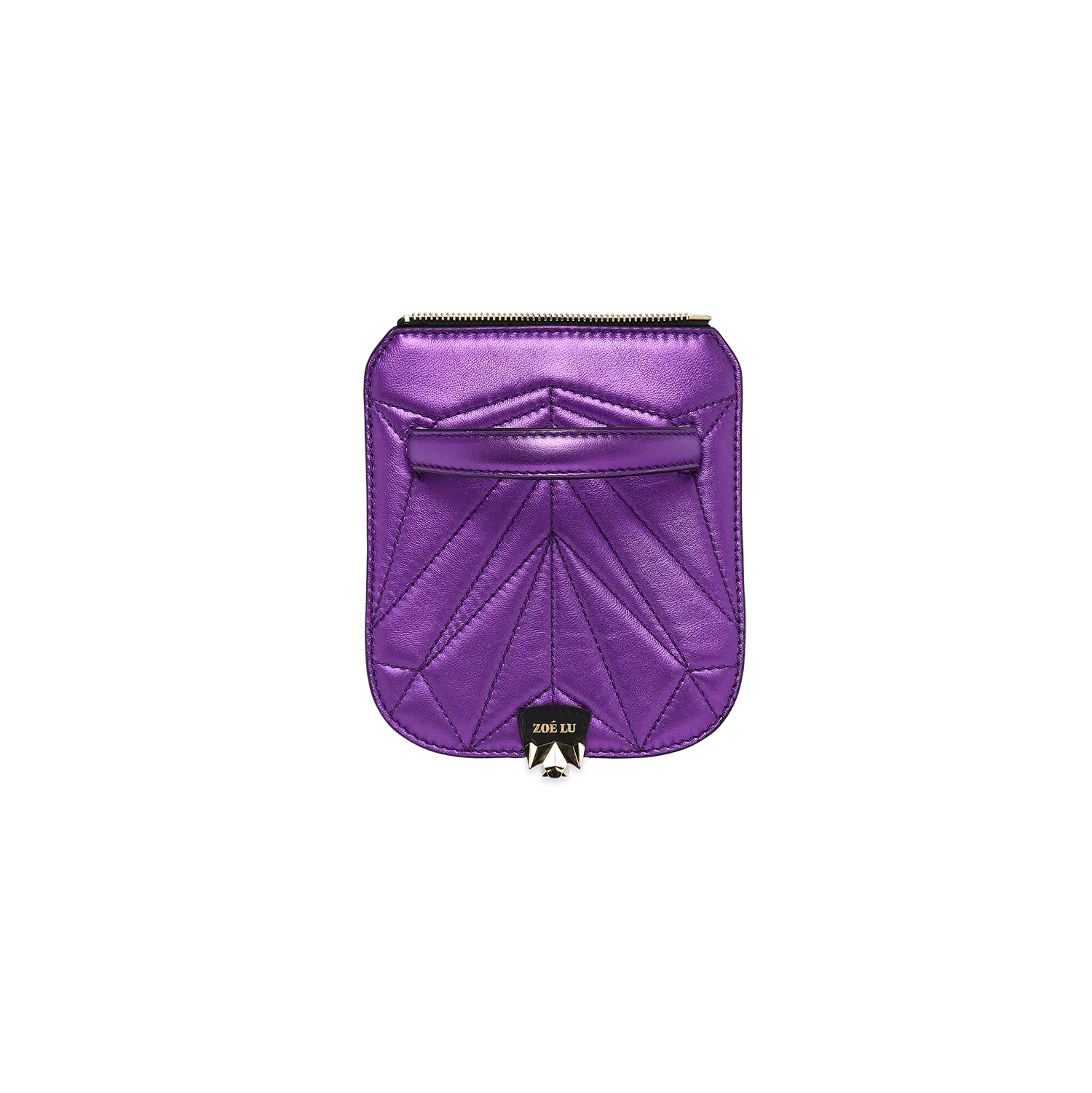 Wechselklappe - Mini Kinda Hypnotised- lila-metallic