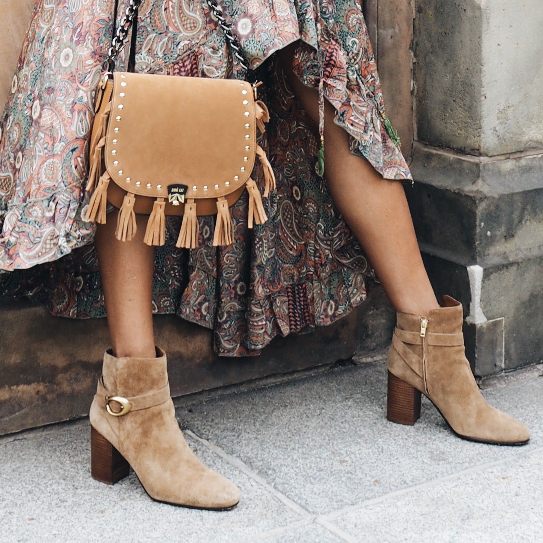 Wechselklappe - Bohemian Too - cognac