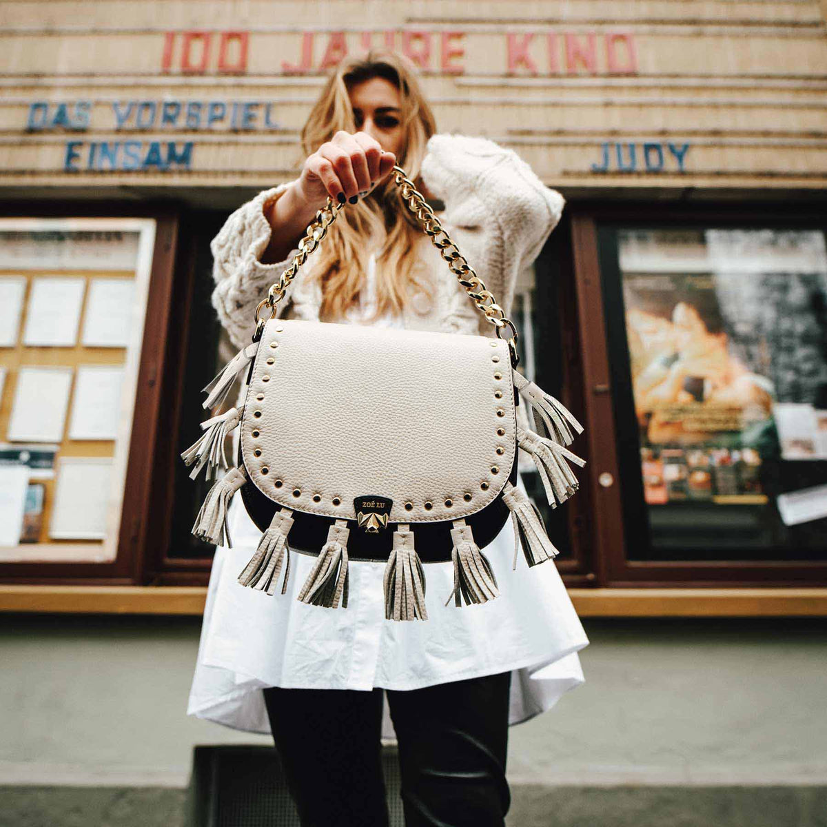 Wechselklappe - Bohemian You - creme